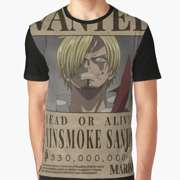 Portgas D Ace Fire Fist One Piece Wanted Bounty Poster T Shirt By Patrika Redbubble