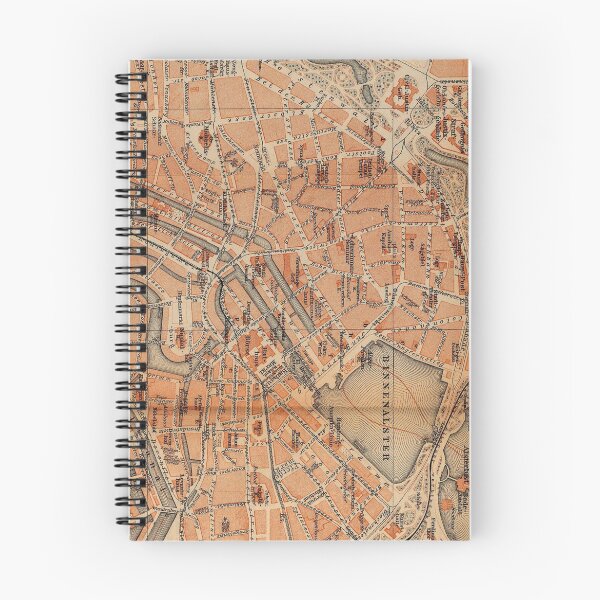 Item preview, Vintage Map of Hamburg Germany (1910) designed and sold by BravuraMedia.
