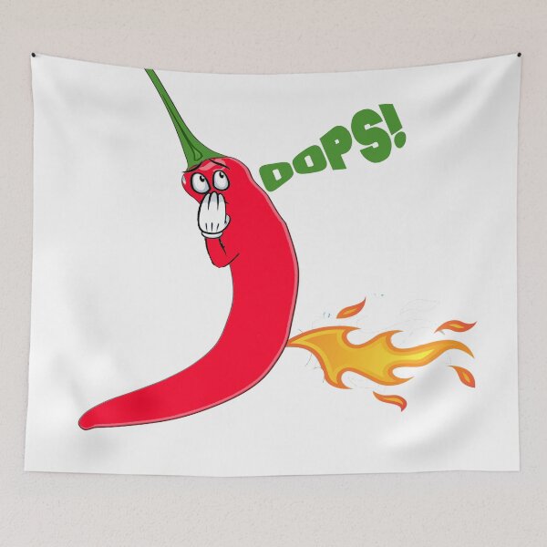 Item preview, farted hot pepper funny gift  designed and sold by yakibo.