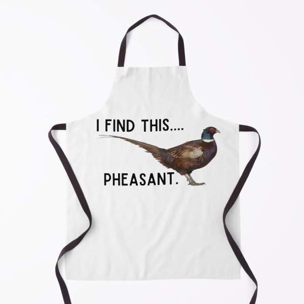 Item preview, I find this pheasant bird pun designed and sold by TheWaterBirds.