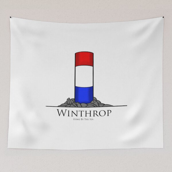 Item preview, Winthrop-Home By The Sea designed and sold by Rsquarepro.