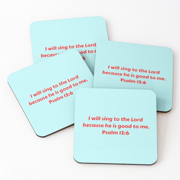 Item preview, Bible Verse Psalm 13:6 designed and sold by Prayingwarrior.