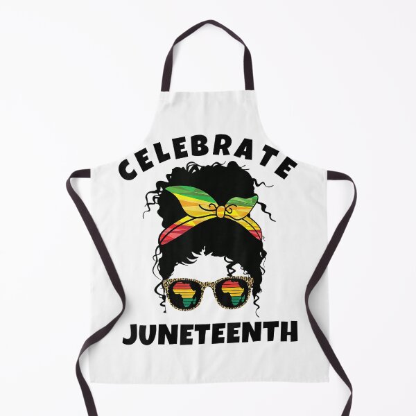 Item preview, Black Women Messy Bun Juneteenth Celebrate Indepedence Day designed and sold by Miaramar.