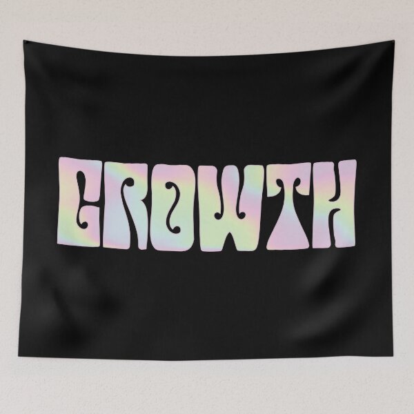 Item preview, GROWTH, holo / rainbow designed and sold by marina ralston.