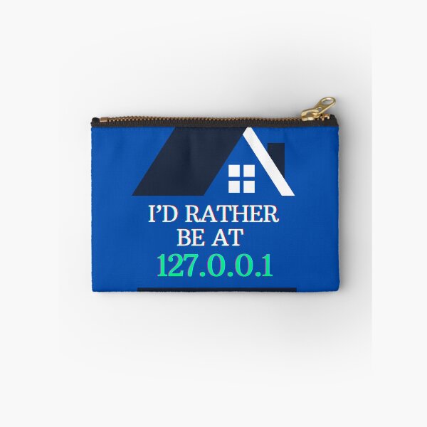 Item preview, I'd Rather be at 127.0.0.1 (Home) | Geeky Network Tech Design designed and sold by GeekFlex.