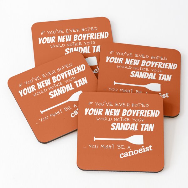 Item preview, Sandal Tan_Boyfriend - canoeist designed and sold by Guide Stickers.