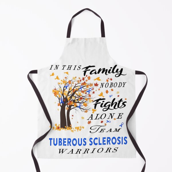 Item preview, In This Family No One Fight Alone Tuberous Sclerosis Awareness ribbon tree designed and sold by radianen.