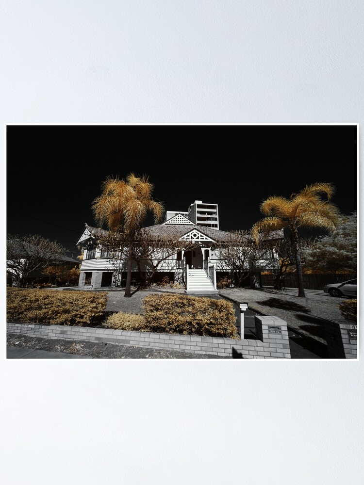 Alternate view of West end mansion Poster