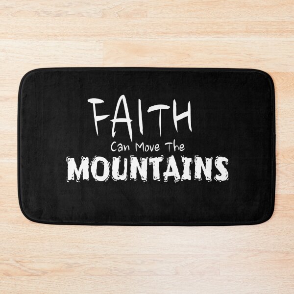 Item preview, Faith Can Move The Mountains designed and sold by Magic Touch  ⭐⭐⭐⭐⭐.