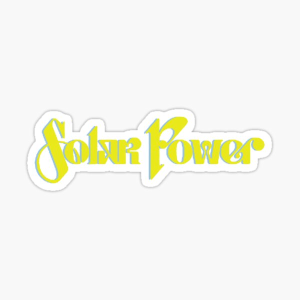 Énergie solaire Lorde Sticker