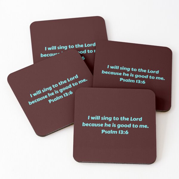 Item preview, Bible Verse Psalm 13:6 designed and sold by Prayingwarrior.