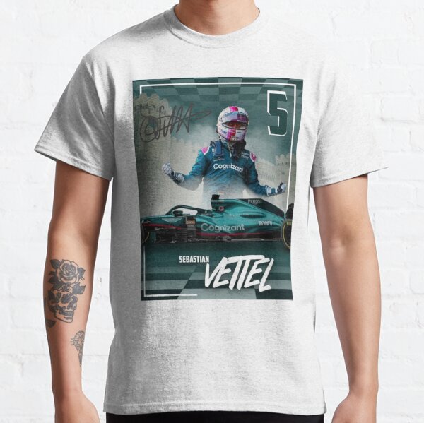 sebastian vettel aston martin, Sebastian Vettel, aston martin f1 2021, vettel f1 aston martin T-shirt classique