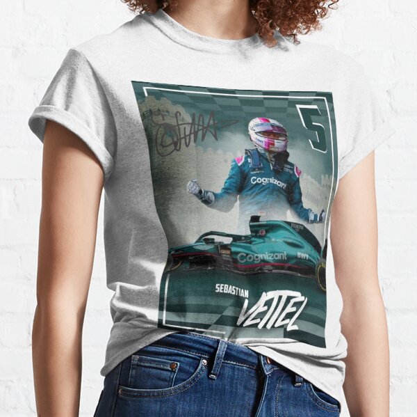 Sebastian Vettel Aston Martin, Sebastian Vettel, Aston Martin F1 2021, Vettel F1 Aston Martin Classic T-Shirt