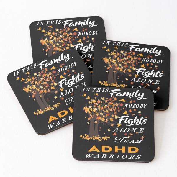 Item preview, In This Family No One Fight Alone ADHD Awareness designed and sold by radianen.