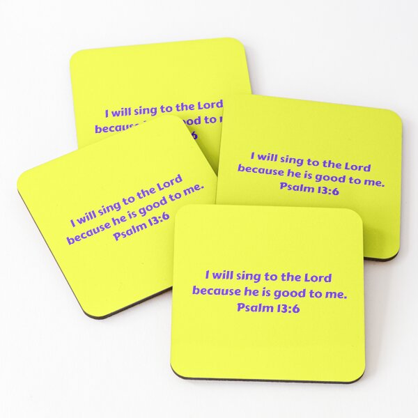 Item preview, Bible Verse Psalm 13:6 designed and sold by Prayingwarrior.