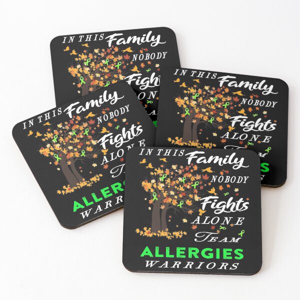 Item preview, In This Family No One Fight Alone Allergies Awareness designed and sold by radianen.
