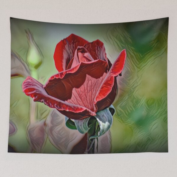Item preview, The Blood Red Bloom designed and sold by ReneeKennedy.