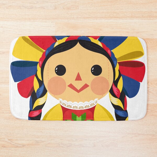 Item preview, Mexican Doll, Maria. Mexican Otomi Doll. Traditional Mexican Rag Doll designed and sold by Akbaly.