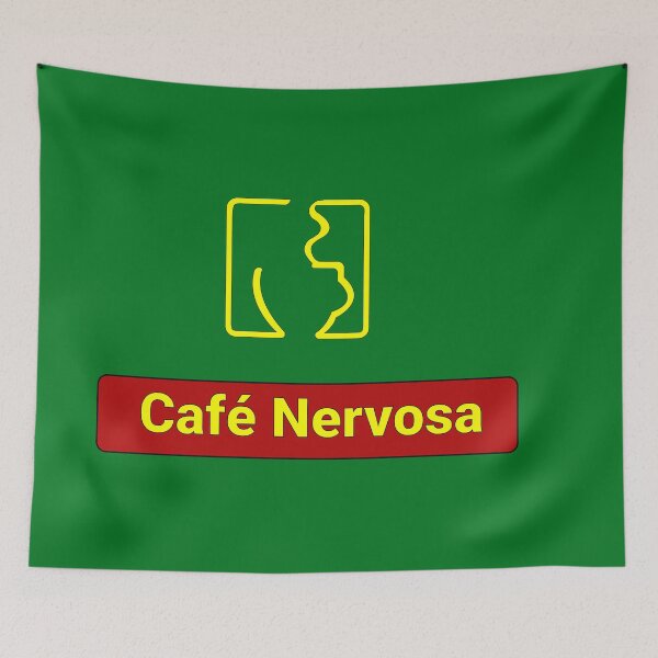 Item preview, cafe Nervosa designed and sold by Sqndesigns.