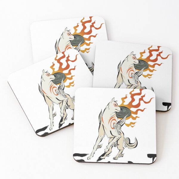 Item preview, okami design designed and sold by Aceseya.