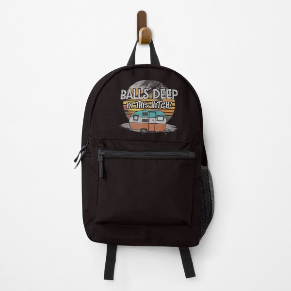 Item preview, Balls Deep In This Hitch Funny Summer Camping  designed and sold by travellb.