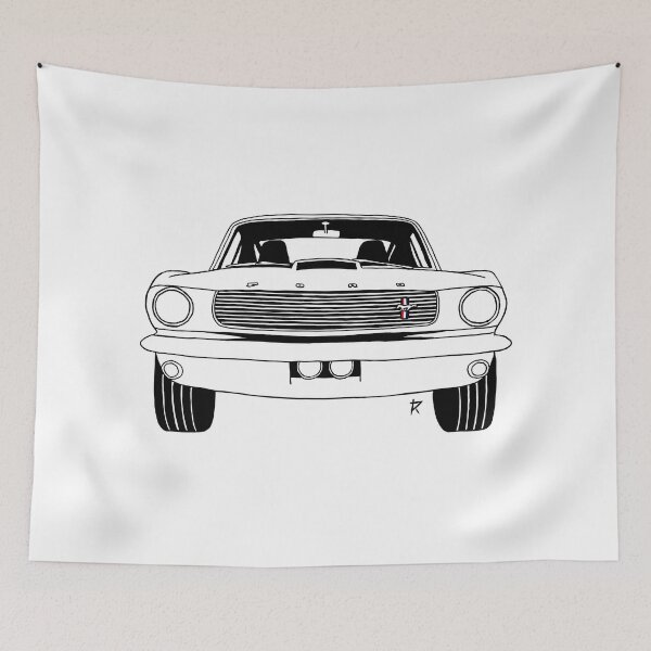 Item preview, Ford Mustang Shelby White Background designed and sold by Cardrawing-Art.