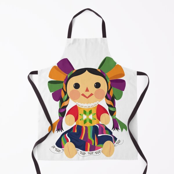 Item preview, Mexican Doll, Maria. Mexican Otomi Doll. Traditional Mexican Rag Doll designed and sold by Akbaly.