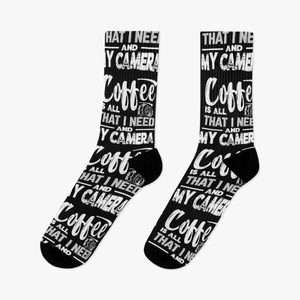 Item preview, All i Need is Coffee and My Camera designed and sold by MeroniGDesign.
