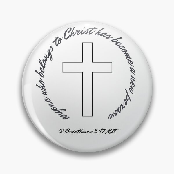 Item preview, 2 Corinthians 5:17| New Creation In Christ| Cross designed and sold by LoveGen.
