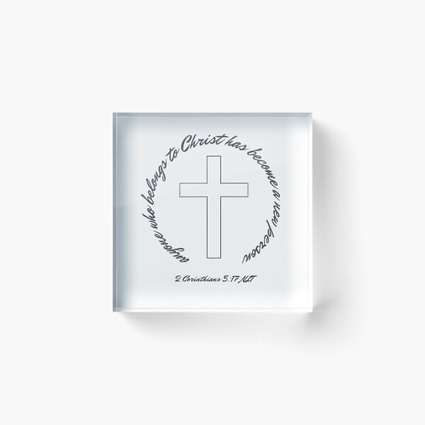 Item preview, 2 Corinthians 5:17| New Creation In Christ| Cross designed and sold by LoveGen.