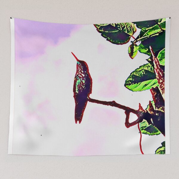 Item preview, Hummingbird on a branch designed and sold by Greengardens36.