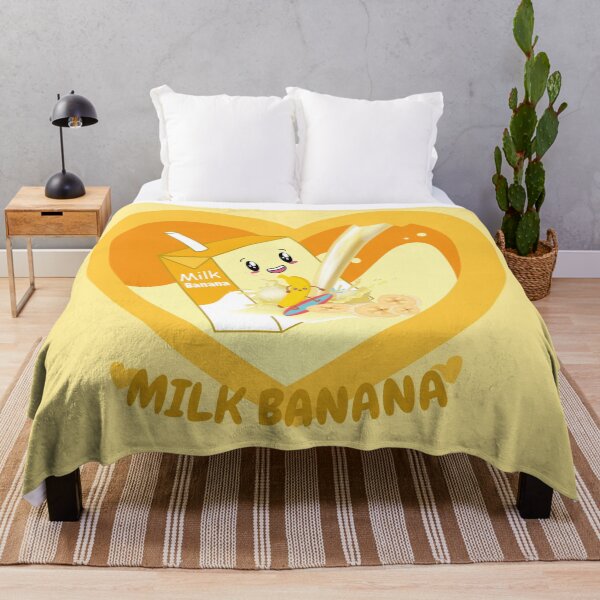 Item preview, Kawaii Banana Milk - Milk Banana Cartoon !! designed and sold by SoffyLee586.