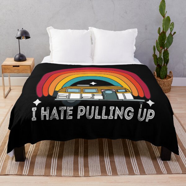 Item preview, Funny Camping I Hate Pulling Out Retro Travel Trailer-Camping Camper Van Driver Great Summer Gift Idea designed and sold by Rassitni.