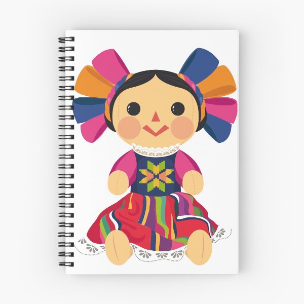 Artikelvorschau, Mexikanische Puppe, Maria. Mexikanische Otomi-Puppe. Traditionelle mexikanische Stoffpuppe entworfen und verkauft von Akbaly.