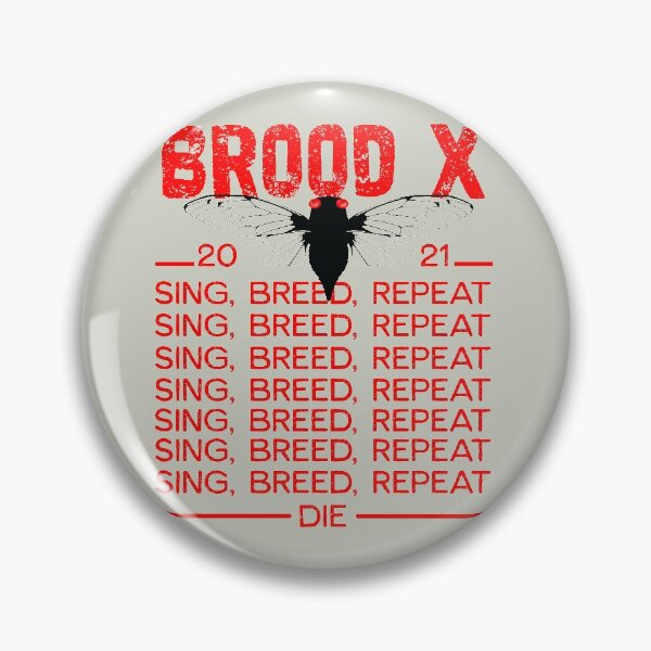 Item preview, Brood X designed and sold by sandpiperstudio.