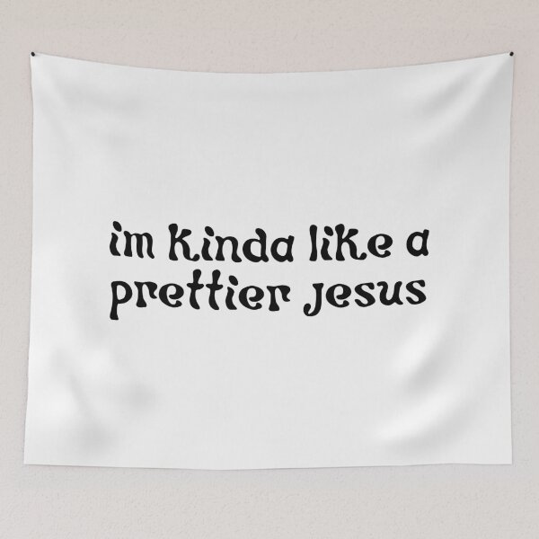 Item preview, Prettier jesus - black designed and sold by taylor-lang.