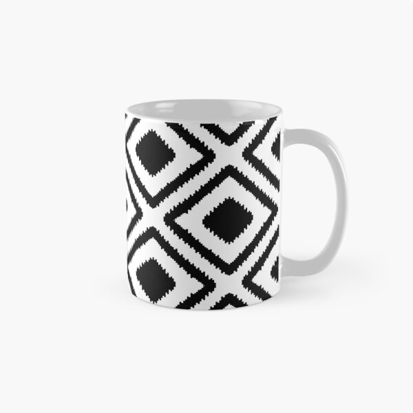 Item preview, Patrón de formas geométricas abstractas en blanco y negro designed and sold by FranzNCandy.