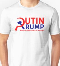 Putin Trump Make Russia Great Again Unisex T-Shirt