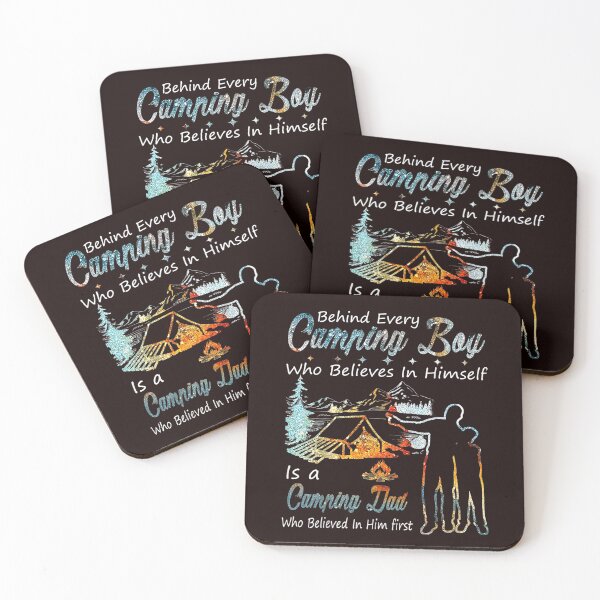 Item preview, Behind Every Camping Boy Who Believes Is a Camping Dad designed and sold by travellb.