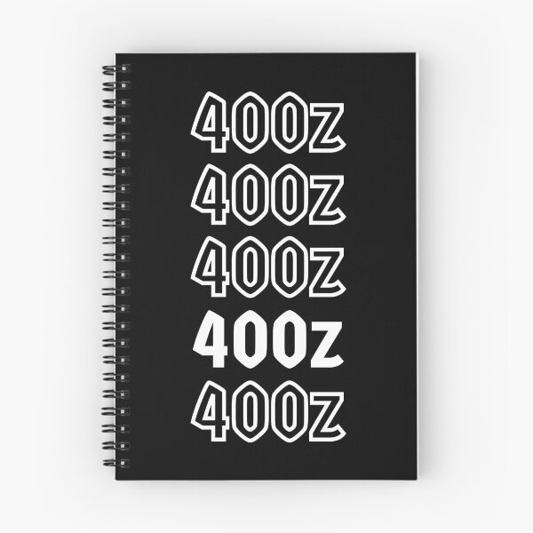Item preview, Nissan 400z text design repeat black and white designed and sold by Jdm-Knights.