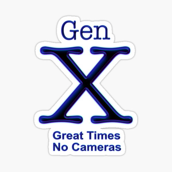 Item preview, Generation X Great Times No Cameras designed and sold by posterist.
