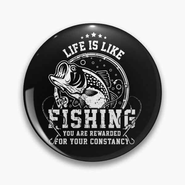 Item preview, Life is like fishing you are rewarded for your constancy Classic T-Shirt designed and sold by IFFOUR.