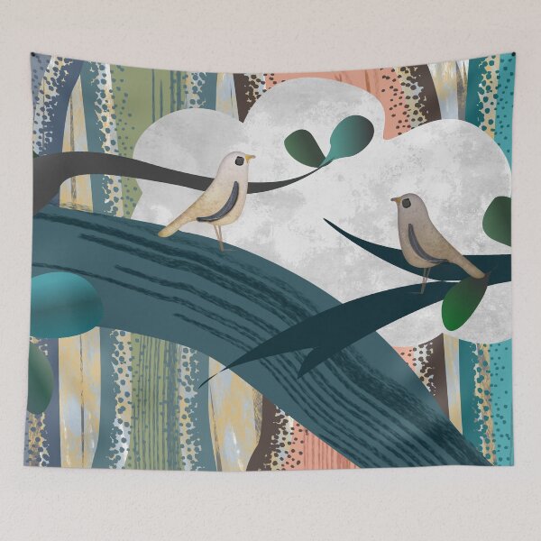 Item preview, Calling all nature lovers bird watchers and love birds.  Caroline Laursen Original designed and sold by Caroline Laursen.