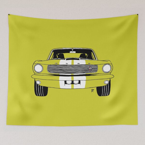Item preview, Ford Mustang Shelby Olive Background designed and sold by Cardrawing-Art.