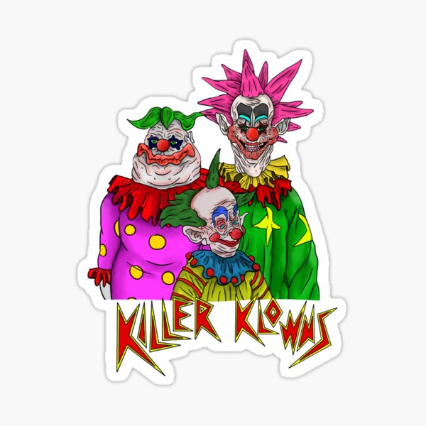 "Killer Klowns From Outer Space" Sticker for Sale by