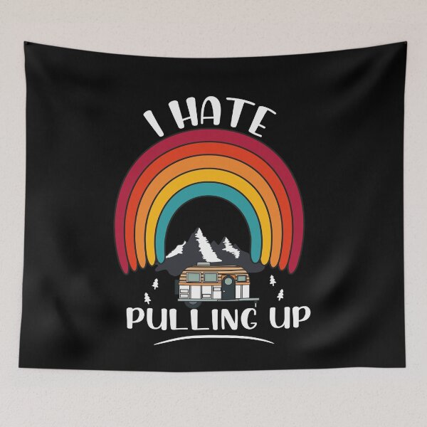 Item preview, Camping I Hate Pulling Out Vintage Camper Travel Trailer -Funny Gift For Camping Lover designed and sold by Rassitni.