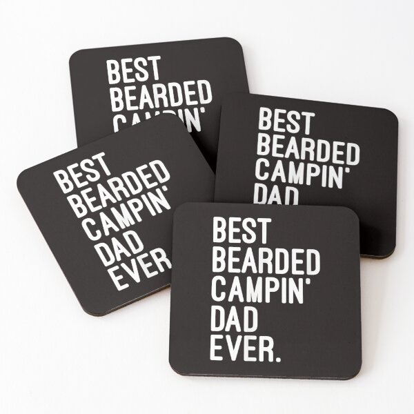 Item preview, Best Bearded Campin Dad Ever Outdoor Camping Life Summer designed and sold by travellb.