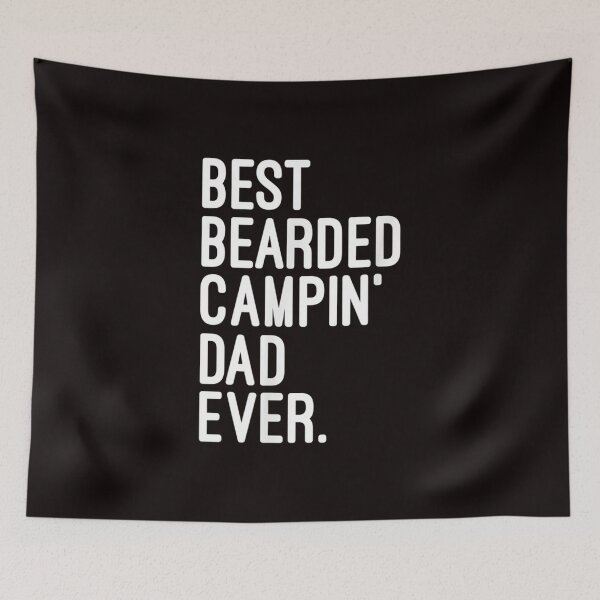 Item preview, Best Bearded Campin Dad Ever Outdoor Camping Life Summer designed and sold by travellb.