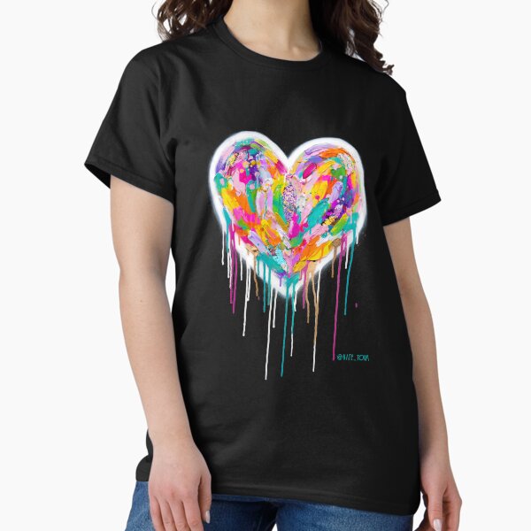Item preview, Street Heart (White on Black) designed and sold by katetova.