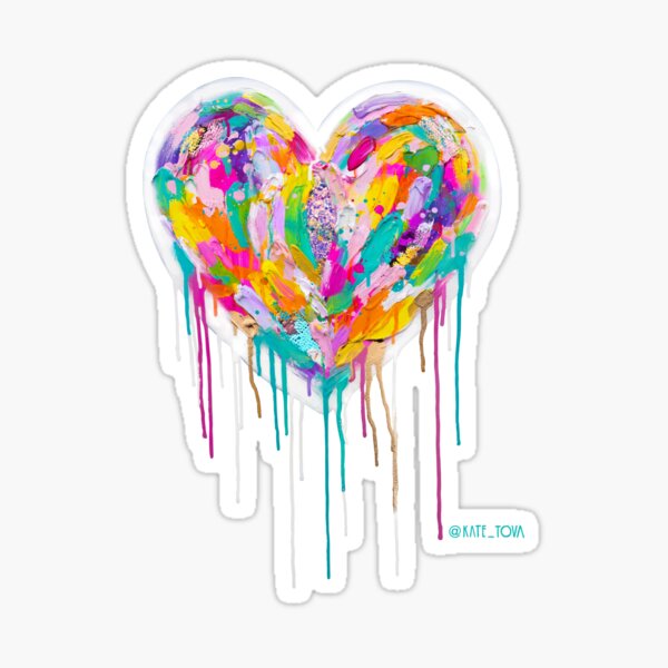 Item preview, Street Heart (White on Black) designed and sold by katetova.